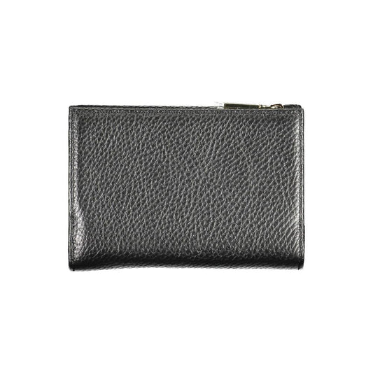 Black Leather Women Wallet