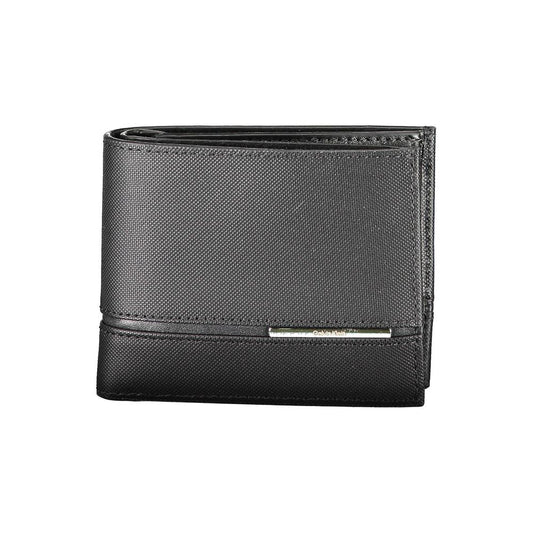 Black Leather Men Wallet