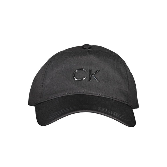 Black Cotton Hat