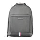 Black Polyethylene Men Backpack