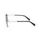 Black Stainless Steel Sunglasses