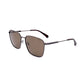 Gray Stainless Steel Sunglasses