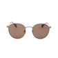 Gray Stainless Steel Sunglasses