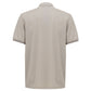 Gray Cotton Polo Shirt