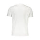 White Cotton Men T-Shirt