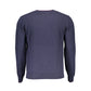 Blue Wool Men Sweater