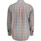 Green Cotton Men Shirt