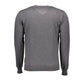 Gray Wool Men Sweater