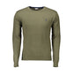 Green Viscose Men Sweater