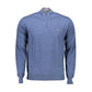 Blue Wool Men Sweater