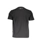 Black Cotton Men T-Shirt