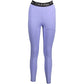 Purple Cotton Women Legging