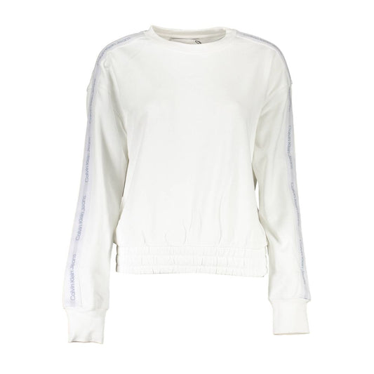 White Cotton Women Sweater