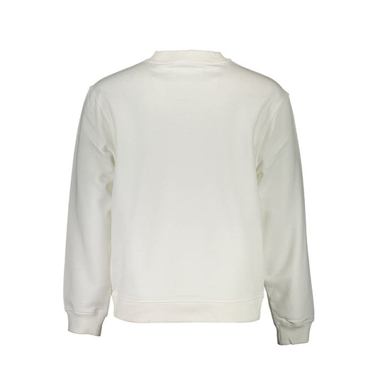 White Cotton Men Sweater