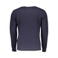 Blue Wool Men Sweater