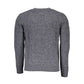 Blue Wool Men Sweater