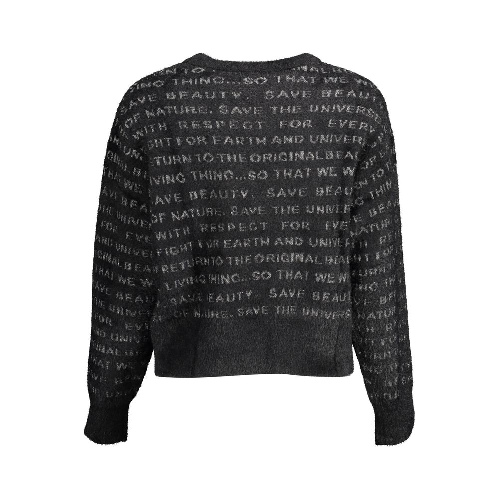 Black Polyamide Women Sweater