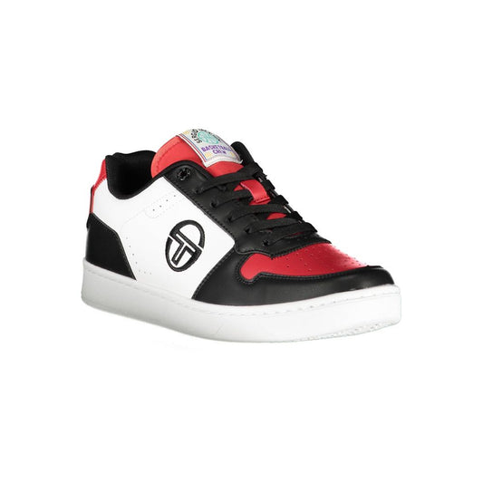 Black Polyester Men Sneaker