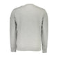 Gray Cotton Men Sweater