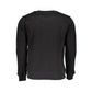 Black Cotton Men Sweater