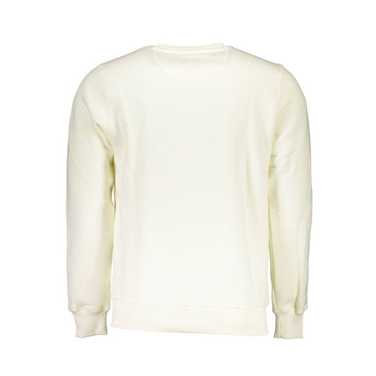 White Cotton Men Sweater