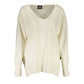 White Wool Women Sweater