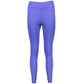 Blue Polyester Women Legging