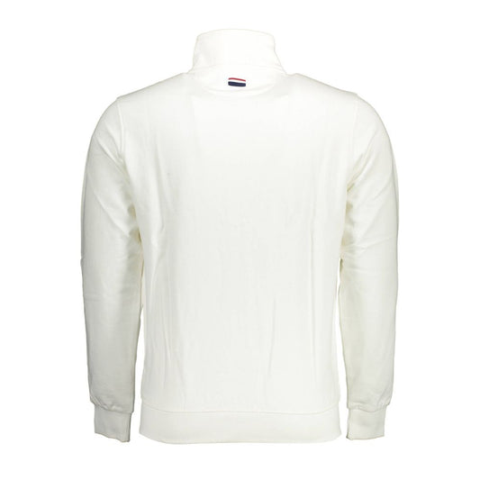 White Cotton Men Sweater