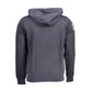 Blue Cotton Men Sweater