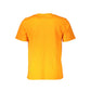 Orange Cotton Men T-Shirt