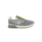 Gray Polyester Men Sneaker