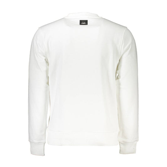 White Cotton Men Sweater