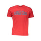 Red Cotton Men T-Shirt