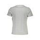 Gray Cotton Men T-Shirt