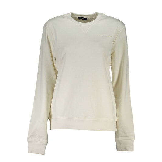 White Cotton Women Sweater