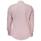 Chic Pink Narrow-Fit Organic Cotton Shirt