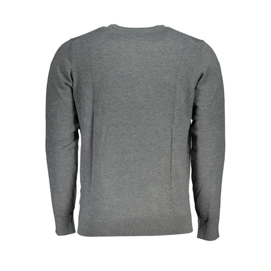 Gray Fabric Sweater