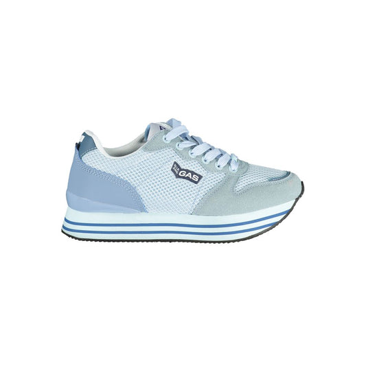 Light Blue Polyester Sneaker