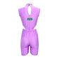 Purple Lycra Women Tracksuit