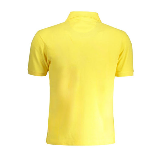 Yellow Cotton Polo Shirt