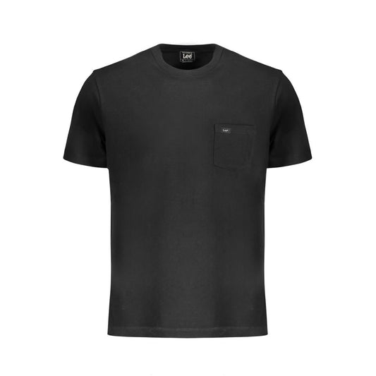 Black Cotton T-Shirt