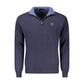 Blue Wool Men Sweater