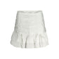 White Cotton Women Skirt