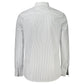 White Cotton Men Shirt