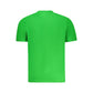 Green Cotton Men T-Shirt