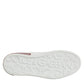 White Red Leather Portofino Men Sneaker Shoes