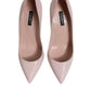Pink Patent Leather Stiletto Heel Pumps Shoes