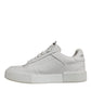 White Miami Leather Low Top Sneakers Shoes
