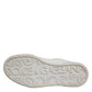 White Miami Leather Low Top Sneakers Shoes