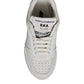 White Miami Leather Low Top Sneakers Shoes
